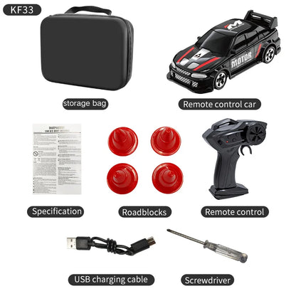1:64 RC Drift Car – Mini Remote Control Racing Car