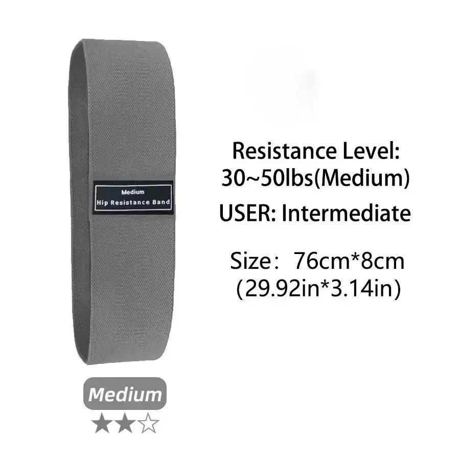 Fabric Resistance Bands, Hip Booty Bands for Glute & Leg Workouts