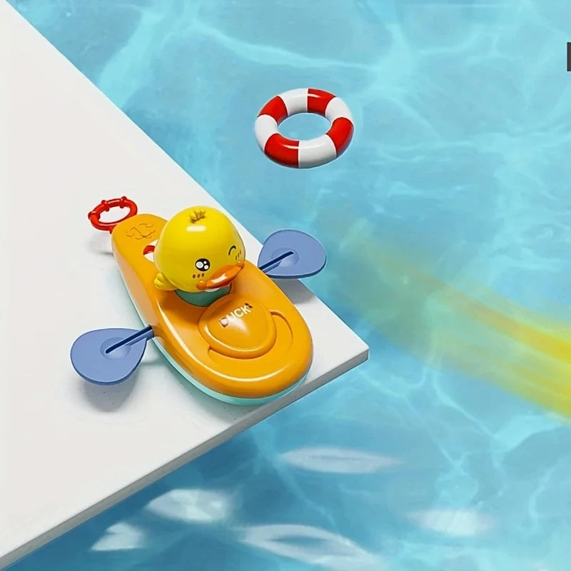 Add simple, playful water fun to bath time and pool activities.