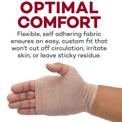 Elastic Bandage Wrap with Clips Compression Wrist Ankle Knee Support