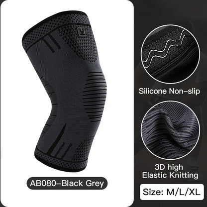 Compression Knee Sleeve Breathable Support for Basketball & Running
