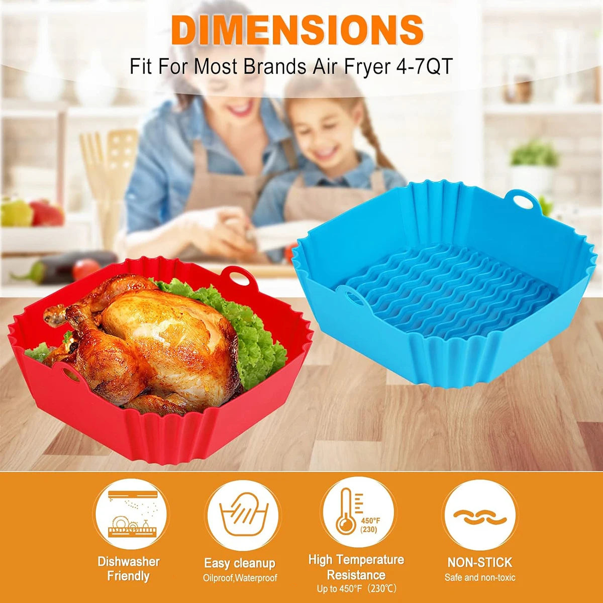 Air Fryer Silicone Liner