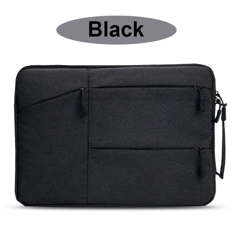 Portable Laptop Sleeve Bag – Canvas Zipper Case for 11–15.6 Inch