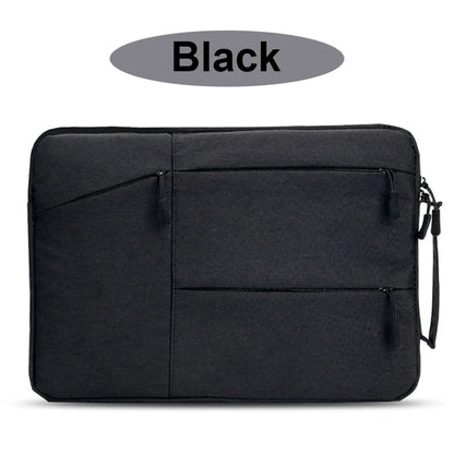 Portable Laptop Sleeve Bag – Canvas Zipper Case for 11–15.6 Inch