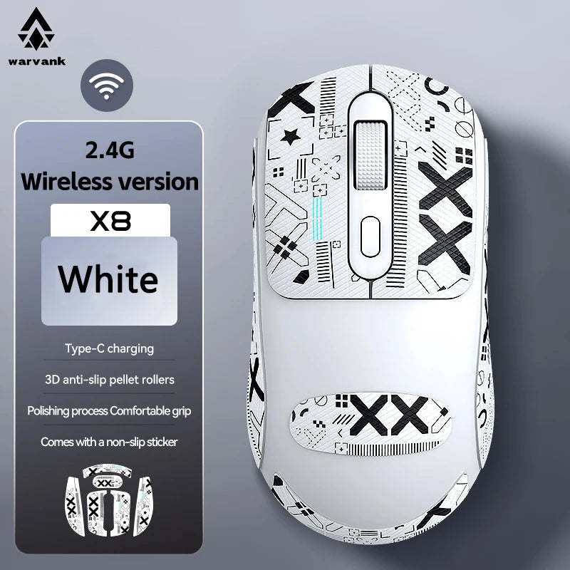 Wireless Gaming Mouse Rechargeable Type-C