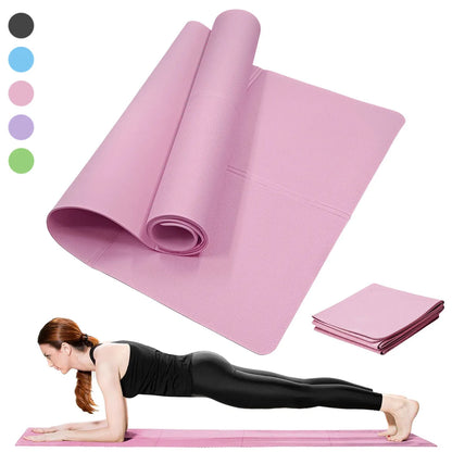 Non Slip Yoga Mat for Pilates, Fitness & Home Workouts