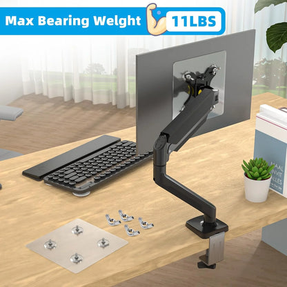 Wall Mounted Monitor Holder – Acrylic Stand for 17–32 Inch Screens