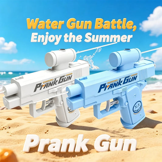 Water Gun Double-Sided Manual Water Pistol for Pool Water Fights