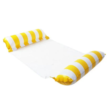 Inflatable Pool Hammock Foldable Floating Lounge Chair