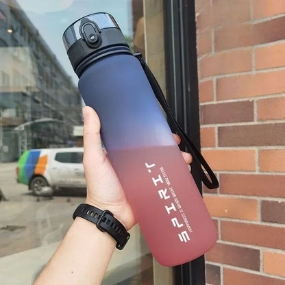 1 Liter Water Bottle Large Capacity Sports Gym Bottle