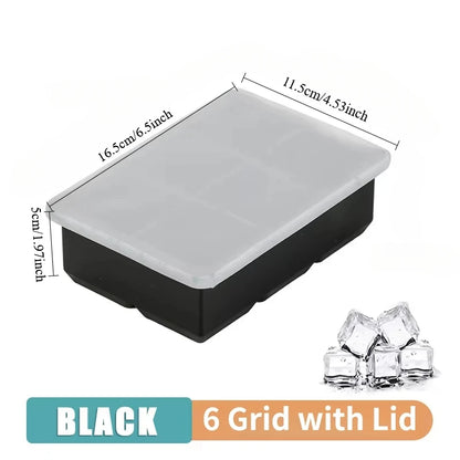 Silicone Ice Ball Mold – Ice Cube Tray for Cocktails & Freezer