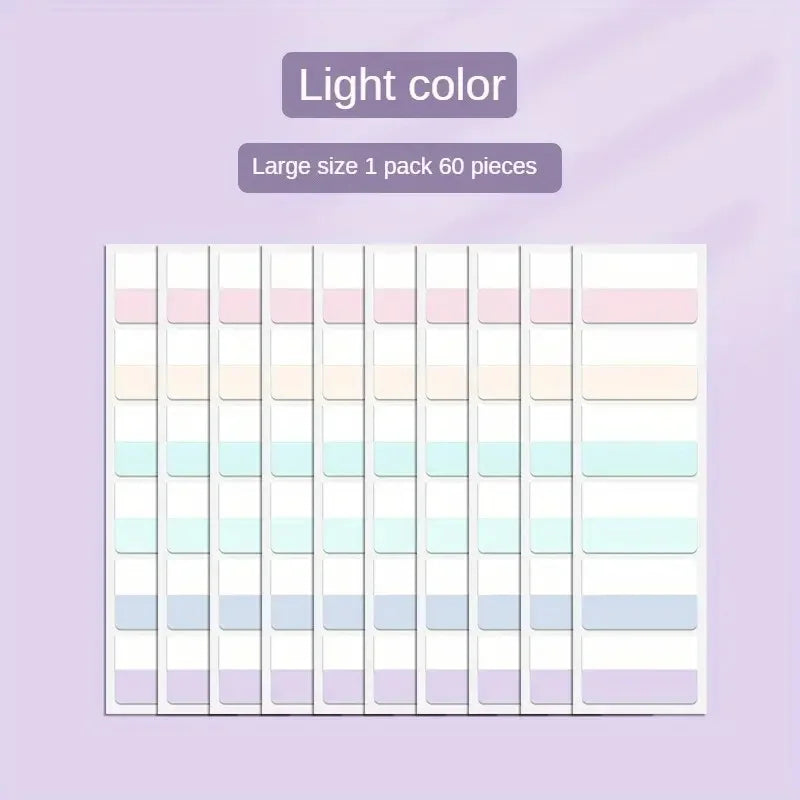 Index Stickers – Writable Transparent Sticky Notes for Files & Folders