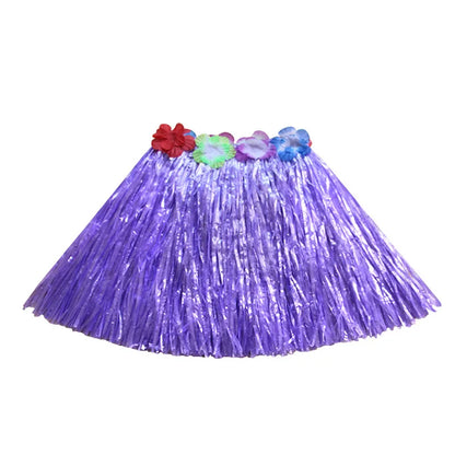 30CM/40/CM for Child 60CM for Women Grass Skirts Hula Skirt Hawaiian costumes  Ladies Dress Up Festive & Party Supplies