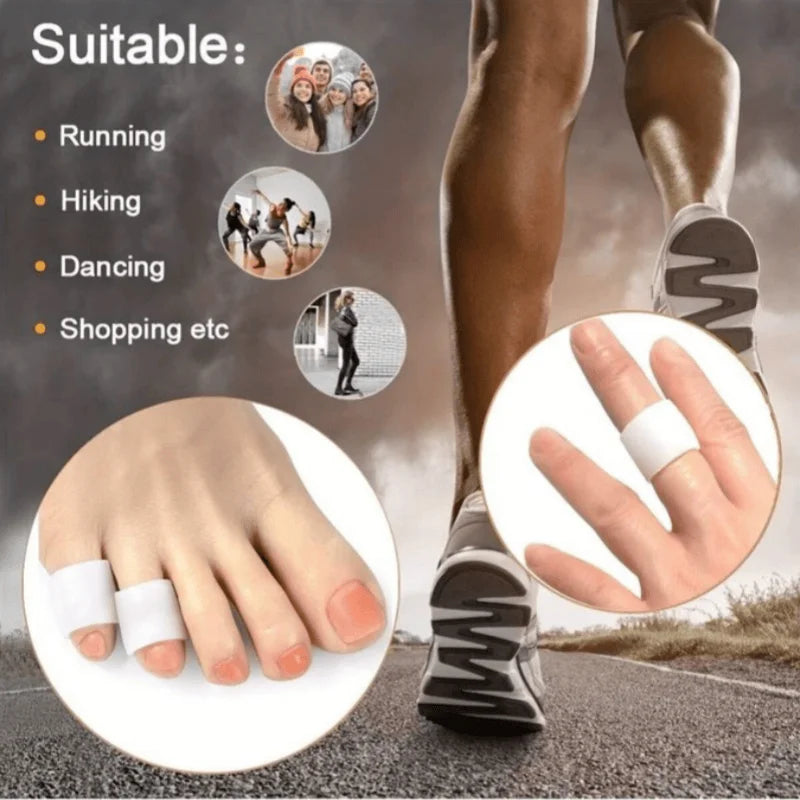 Silicone Toe Protectors – Soft Gel Cushion Foot Pads