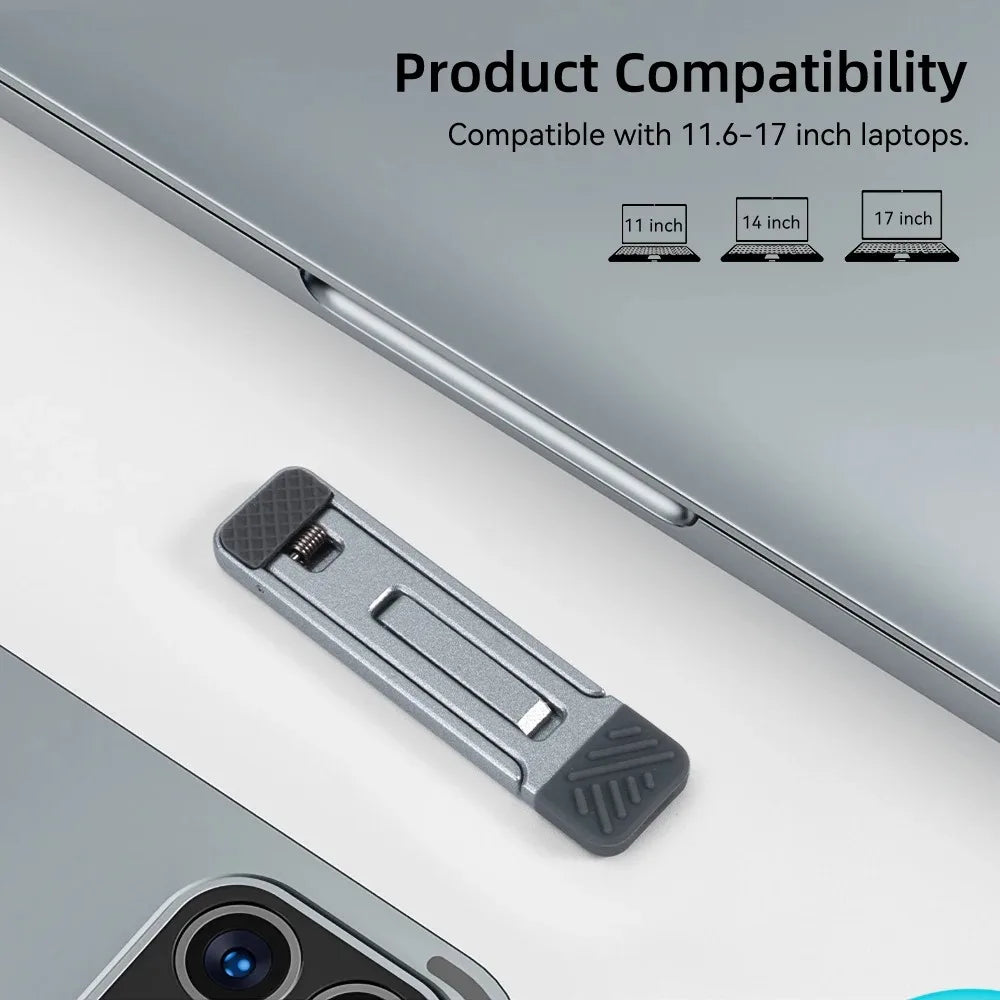 Foldable Laptop Stand Aluminum Riser for Desk