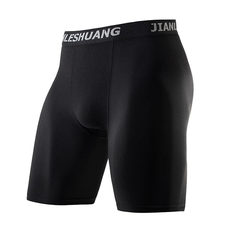 Men’s Cycling Underwear – Black & White Running Boxer Shorts