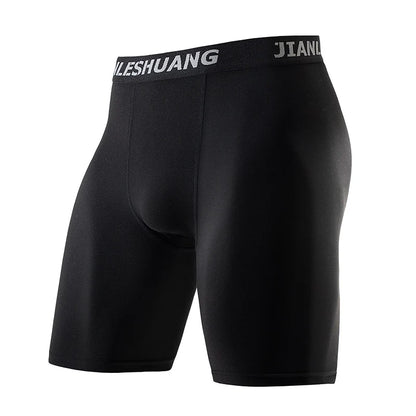 Men’s Cycling Underwear – Black & White Running Boxer Shorts