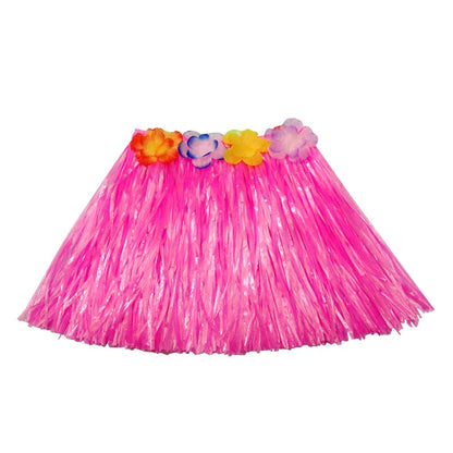 30CM/40/CM for Child 60CM for Women Grass Skirts Hula Skirt Hawaiian costumes  Ladies Dress Up Festive & Party Supplies