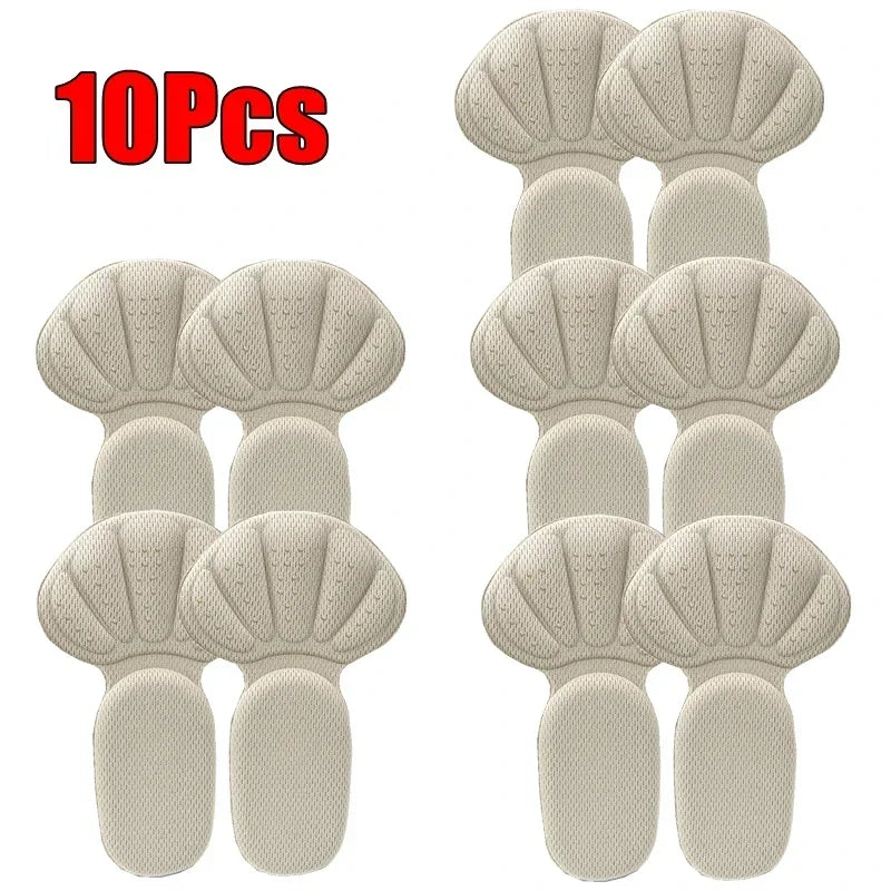 Heel Protector Pads – T-Shaped Non-Slip Shoe Heel Grips
