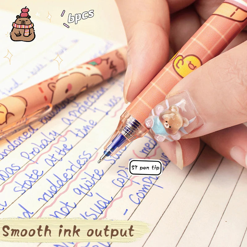 Erasable Gel Pens 6-Pack