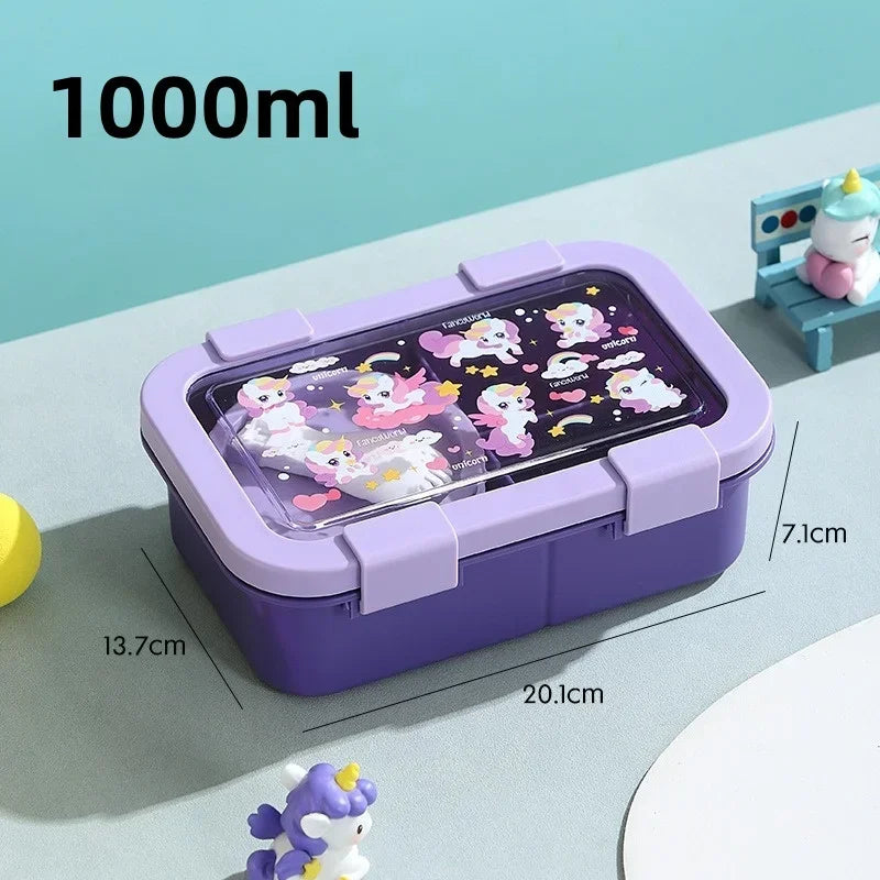 Bento Lunch Box – Leakproof Portable Container with Soup Bowl