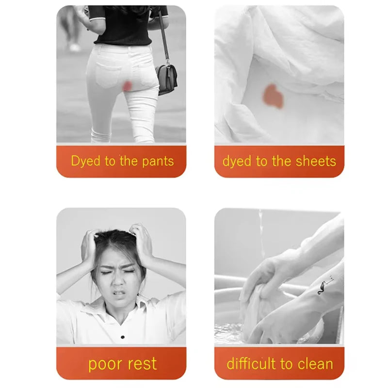 Cotton Menstrual Panties – High Waist Period Underwear