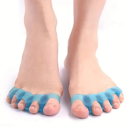 Toe Separators Silicone Reusable Toe Spacers for Feet