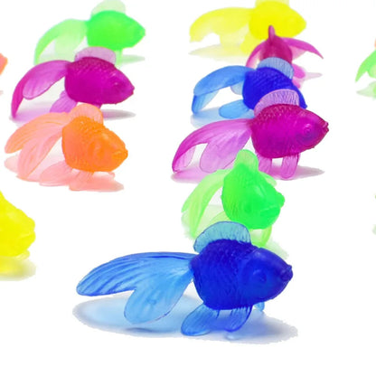 Goldfish Bath Toys 10-Piece Set – Kids Water Play Fish