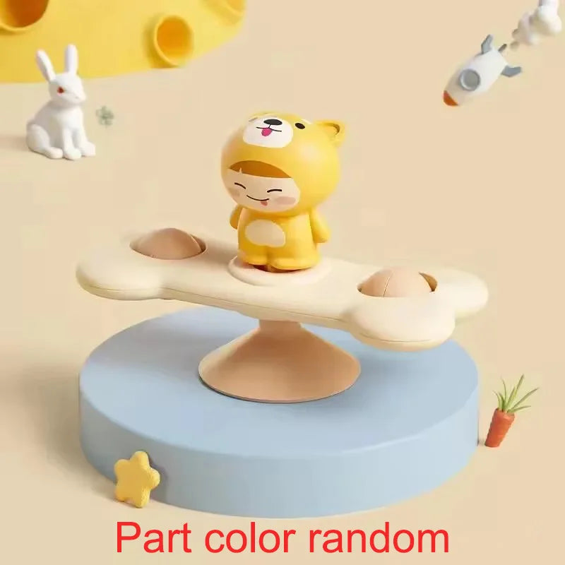 Baby Bath Spinner Toy – Suction Cup Sensory Bath Toy