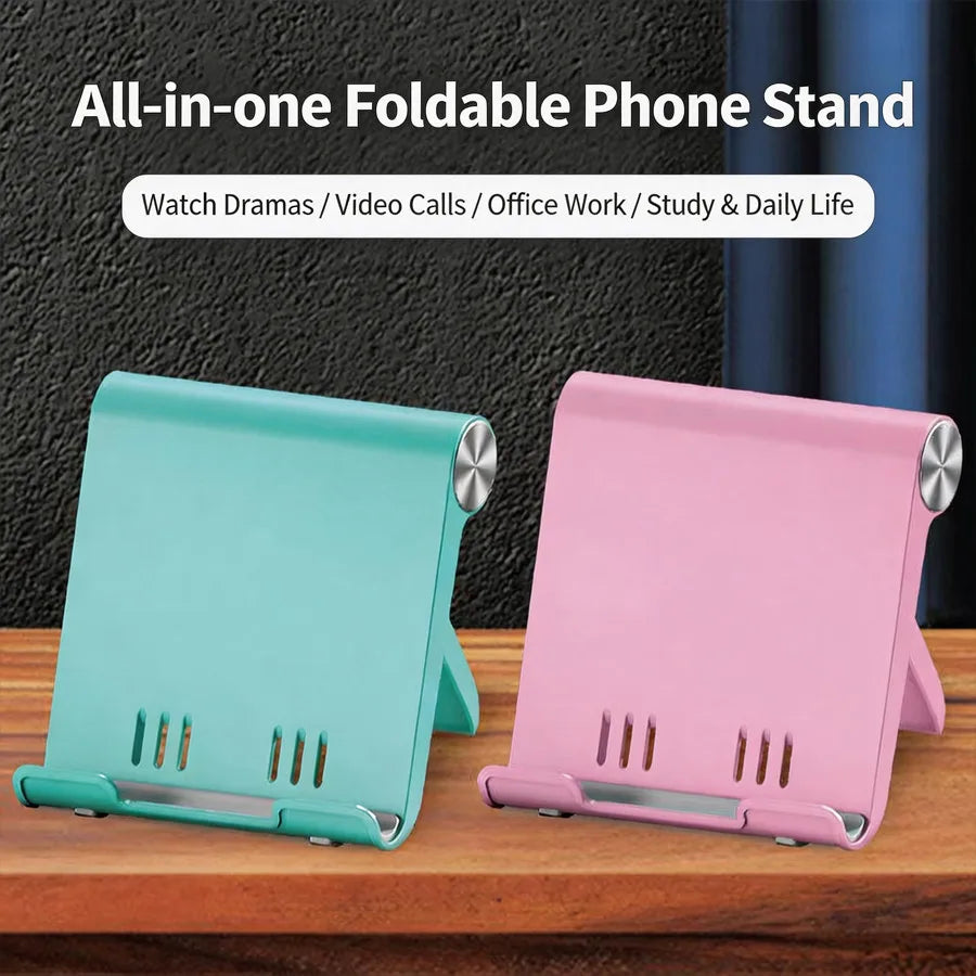 Foldable Phone Stand – Adjustable Portable Holder for Phones & Tablets