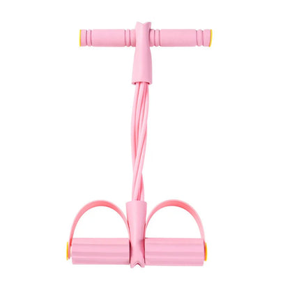 Pedal Resistance Bands with Handles – Full Body Exercise Trainer