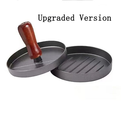 Burger Press Hamburger Patty Maker Aluminum Meat Tool for Kitchen
