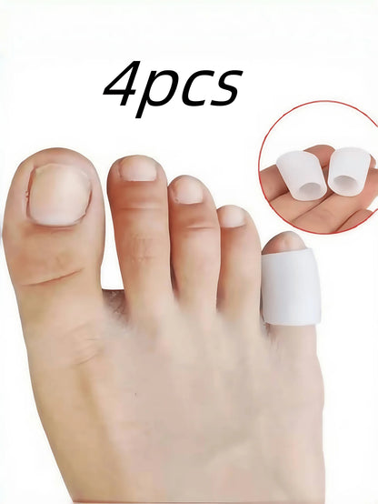Silicone Toe Protectors – Soft Gel Cushion Foot Pads
