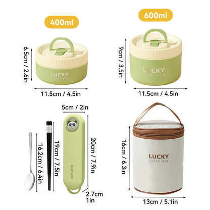 Insulated Stainless Steel Bento Box