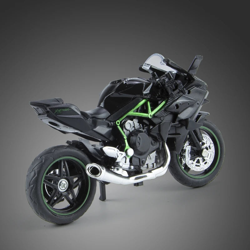 Diecast Motorcycle Model – 1:18 Alloy Racing Bike