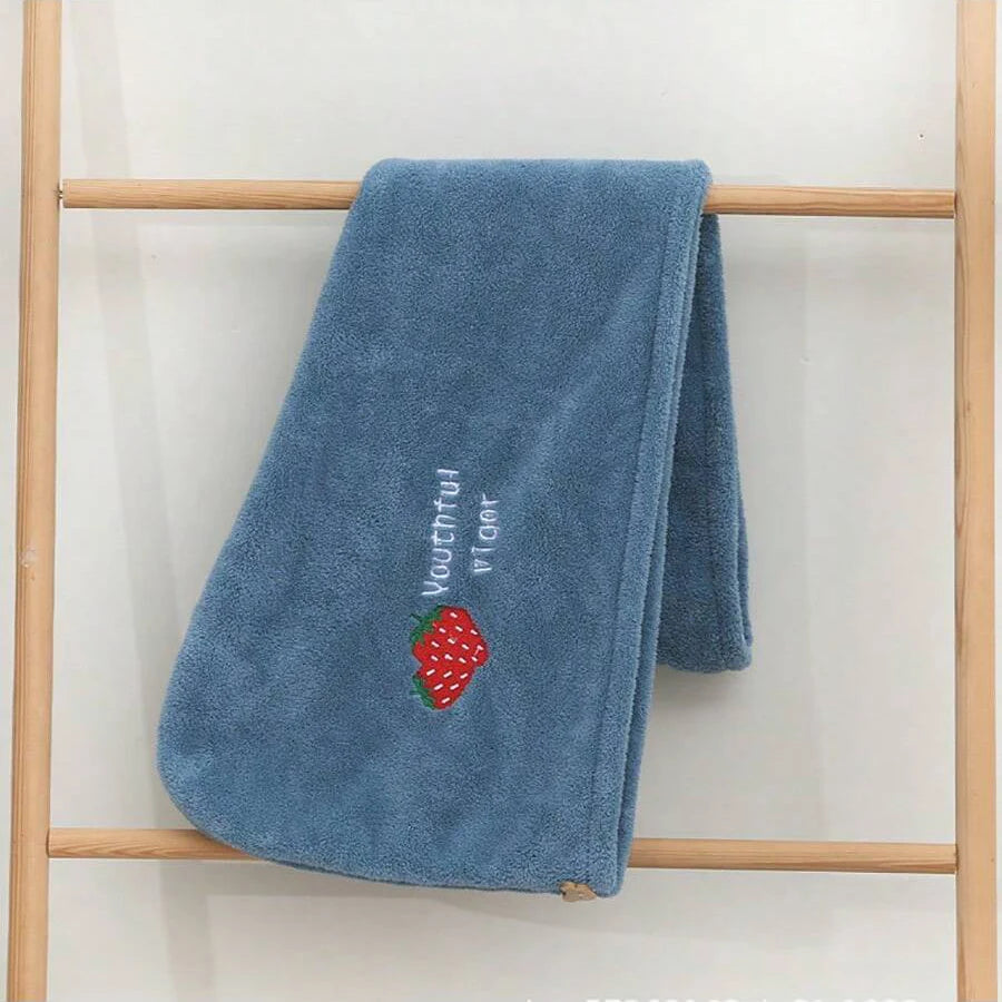 Hair Drying Cap – Absorbent Coral Fleece Hair Towel Wrap