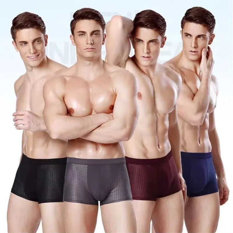 Men’s Boxer Underwear – Breathable Stretch Shorts