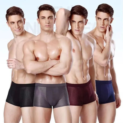 Men’s Boxer Underwear – Breathable Stretch Shorts