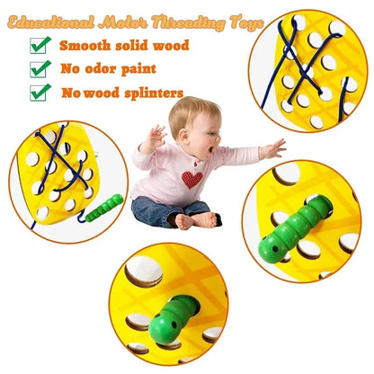 Wooden Lacing Toy