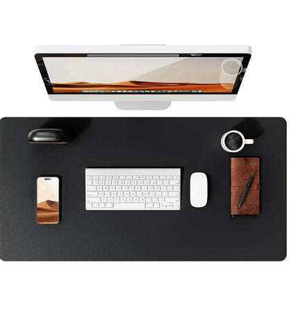 Large Desk Mat – PU Leather Mouse Pad & Desk Protector