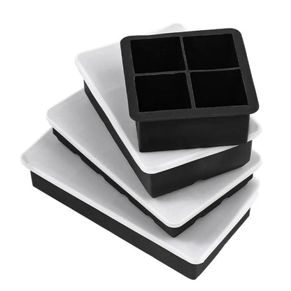 Silicone Ice Cube Molds – Spherical Reusable Whiskey Ice Trays