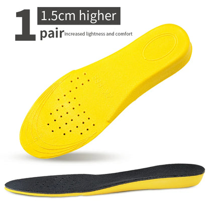 Height Increase Insoles – Concealed Heel Lift Shoe Inserts