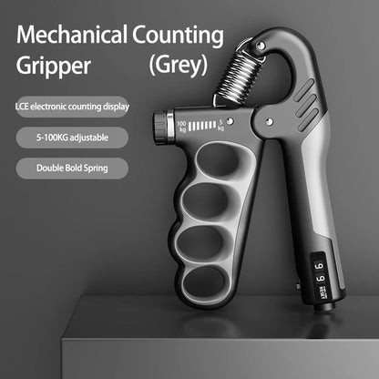 Adjustable Hand Grip Strengthener 5-100kg for Finger & Wrist Training