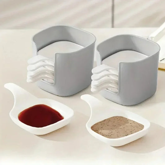 7-Piece Sauce Dish Set Dipping Bowls for Condiments & Seasonings