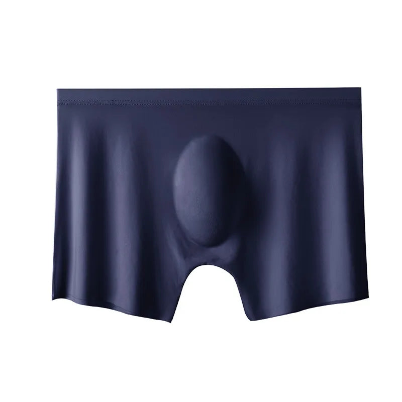 Men’s Boxer Shorts – Seamless Ice Silk Breathable Underwear