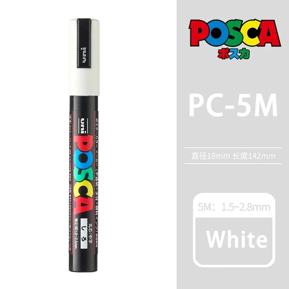 Acrylic Paint Markers – Permanent Art Pens for Rock, Glass & Fabric