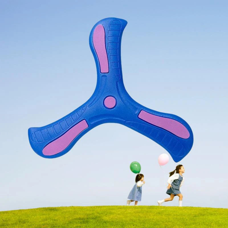 Soft Boomerang – Three-Leaf Night Light Flying Disc
