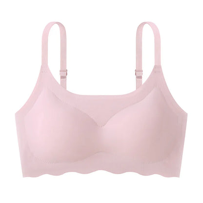 Seamless Wireless Bralette for Women – Wire-Free Nylon Comfort