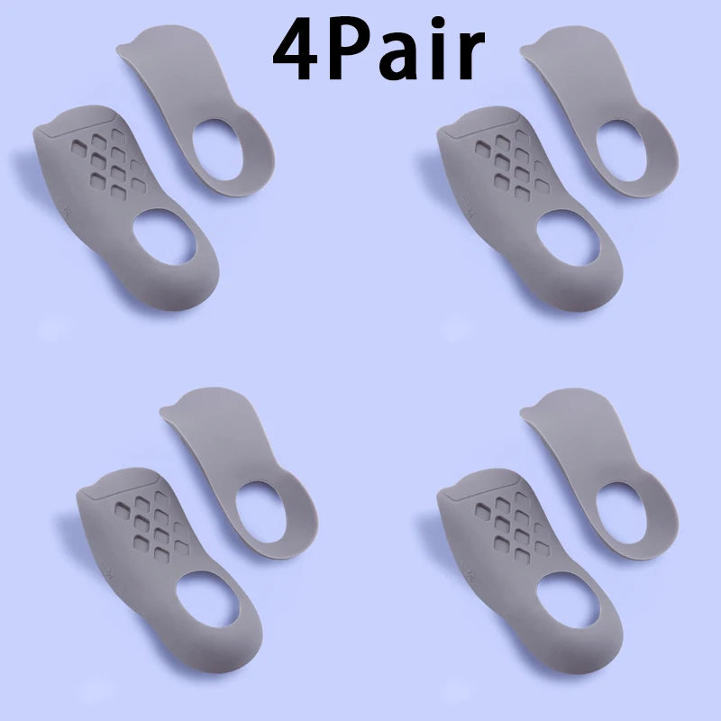 Arch Support Insoles – TPR Orthotic-Style Shoe Inserts