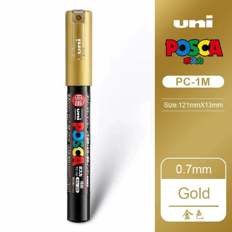 Acrylic Paint Markers – Permanent Art Pens for Rock, Glass & Fabric